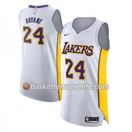Maillot Basket Los Angeles Lakers Kobe Bryant 24 Nike 2017-18 Blanc Swingman - Homme